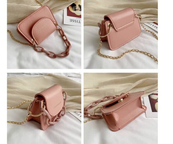 Small bag for women. High grade mini nich all made chain PU computer