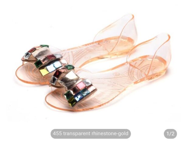 Helisha women's summer new transparent fish diamond